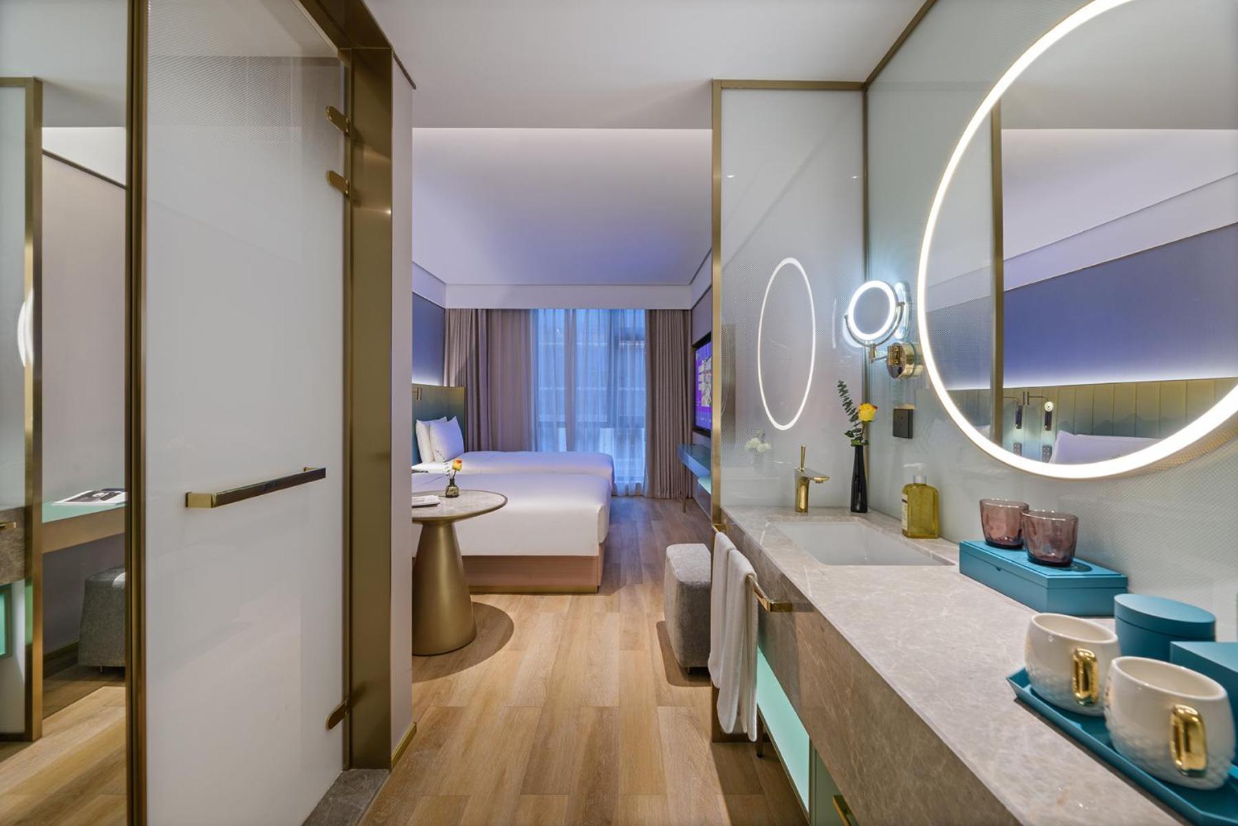 Manxin Hotel Shanghai Hongqiao Airport International Exhibition Center Eksteriør billede